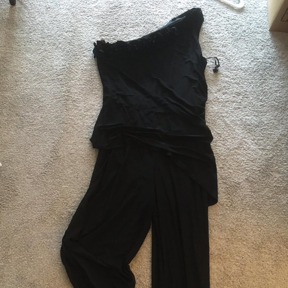 MSK Off the shoulder one piece pantsuit